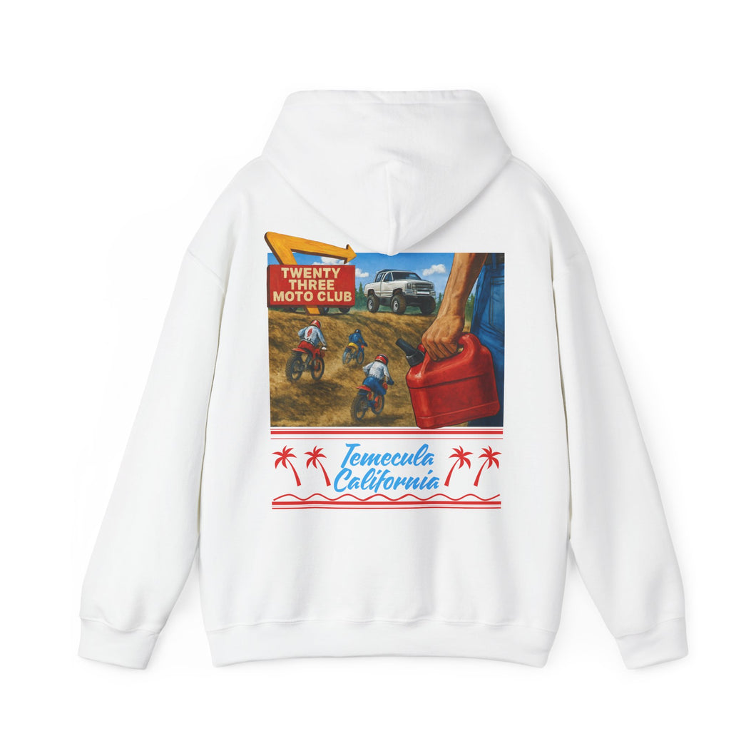 Burger Club - Unisex Hoodie Heavy Blend™ Hooded Sweatshirt