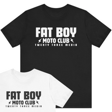 Load image into Gallery viewer, Fat Boy Moto Club (TM) - Bella Canvas Short Sleeve Tee
