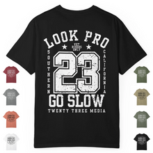 Load image into Gallery viewer, Look Pro Go Slow Uni Unisex T-shirt - Comfort Colors
