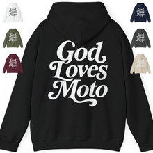 Load image into Gallery viewer, God Loves Moto - Unisex Hoodie Heavy Blend™ Hooded Sweatshirt
