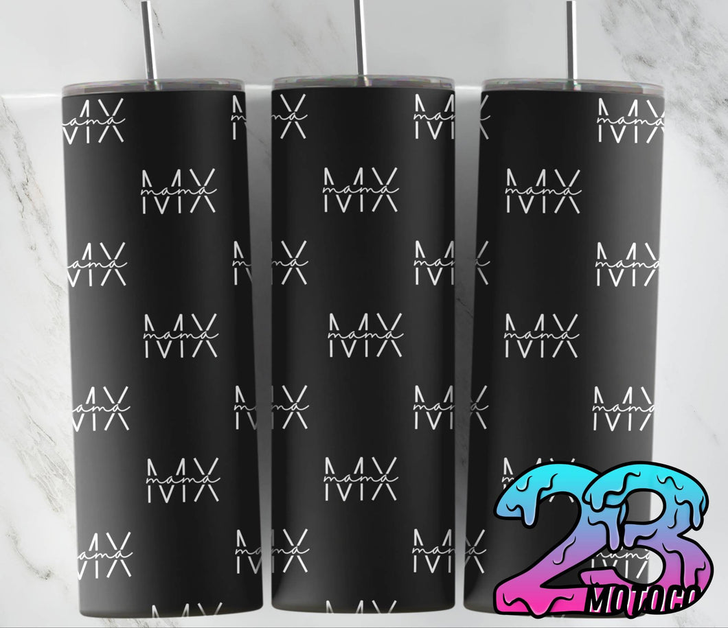 Moto MX Mama Gloss Tumbler. 20 ounce