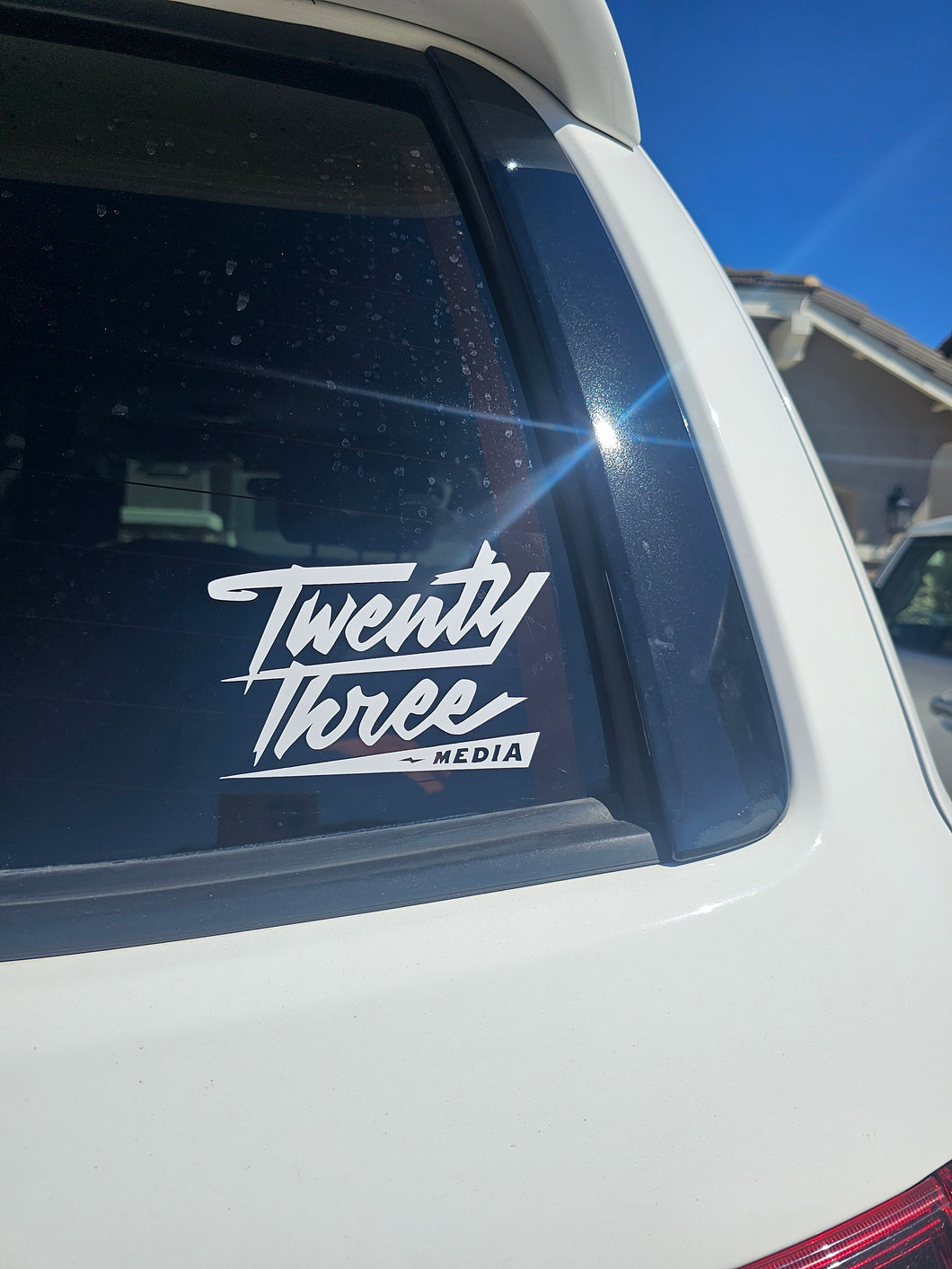 Die Cut Outdoor Rated Decal Sticker - 5.5 inches wide