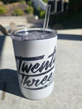 Load image into Gallery viewer, 2 in 1 Hard Can Coozie and Cold/ Hot Travel Mug with straw and 2 lids
