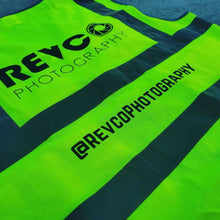 Load image into Gallery viewer, Custom High Viz Media Vest
